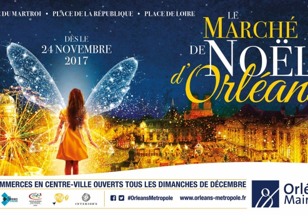 Marché de Noël Orléans du 24 novembre au 24 décembre 2017