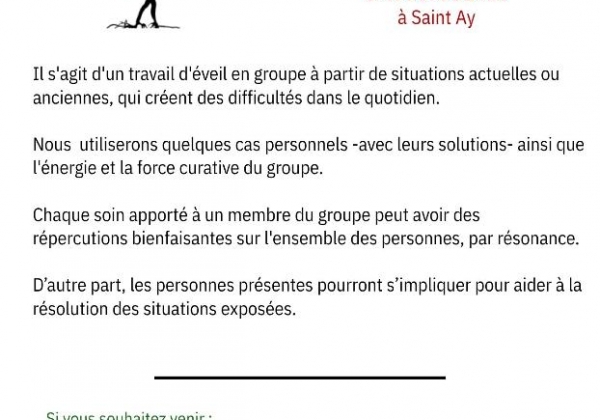 Atelier Constellations Familiales avec les baguettes  Anne Brière le dimanche 03 mai 2026